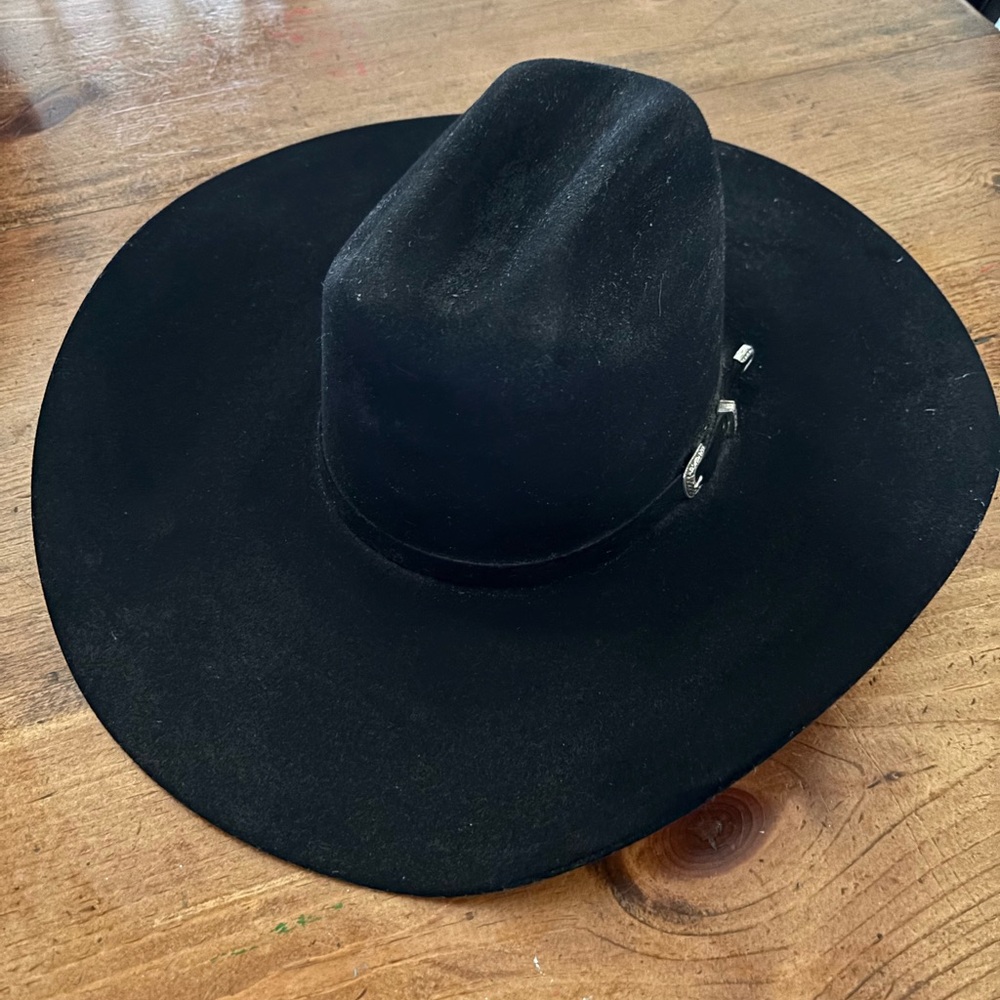 Atwood 5X Black Felt Cowboy Hat